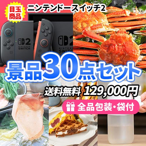 盛り上げたい方必見!ニンテンドースイッチ2入りの豪華景品10点セット 盛り上げたい方必見!ニンテンドースイッチ2入りの豪華景品10点セット